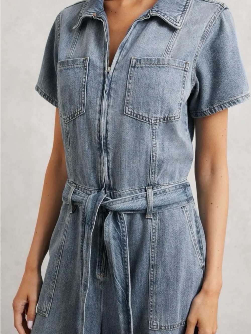 NWT Good American Denim jumpsuit - Picture 4 of 16